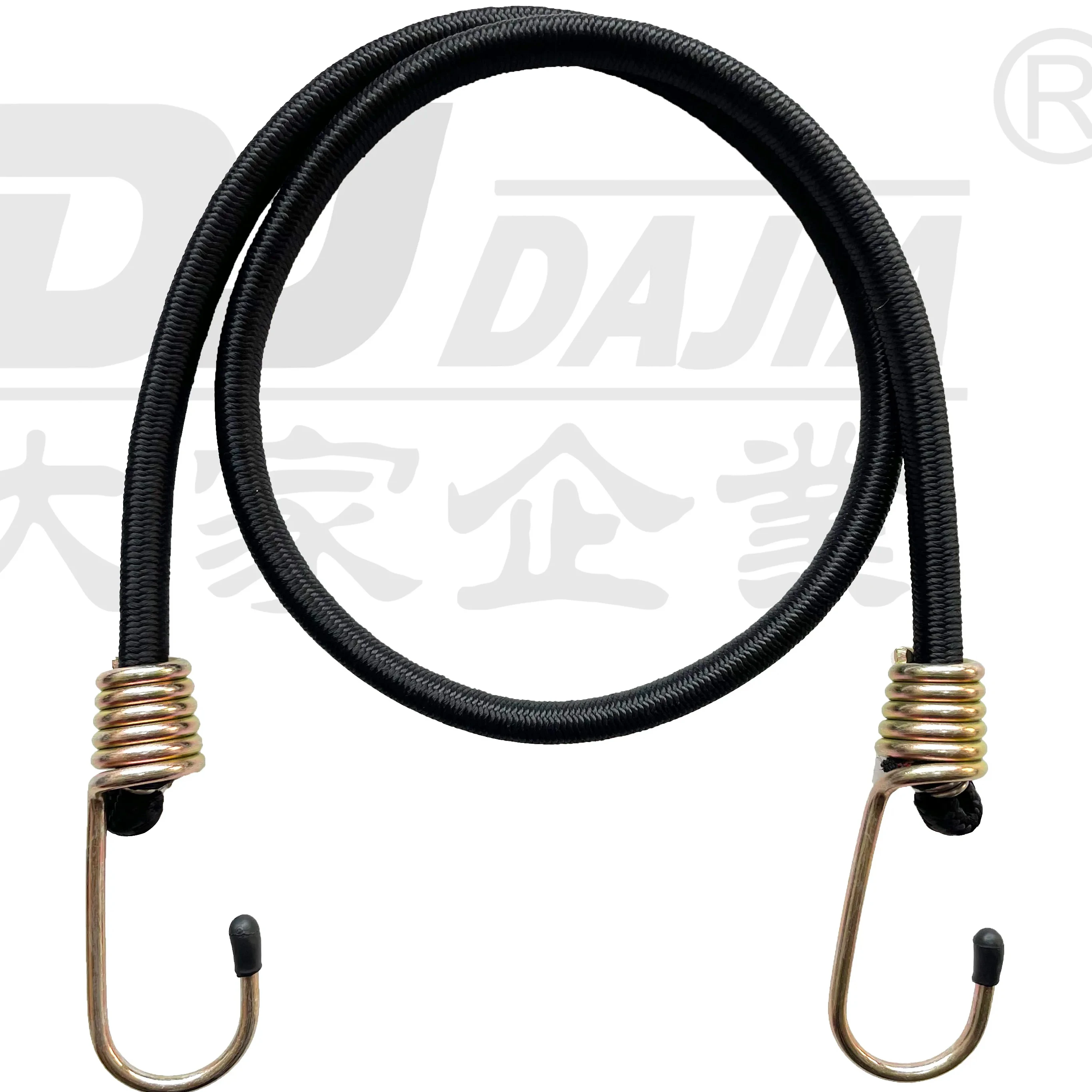 Сверхпрочные банджи-шнуры с крючками из оцинкованной стали