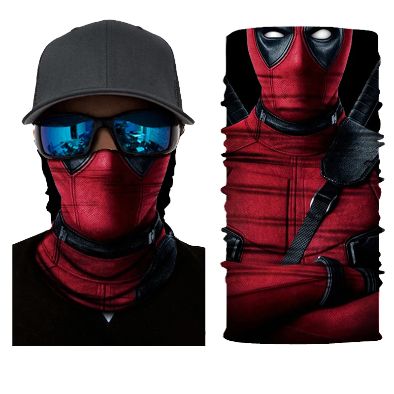 Cartoon characters print High elastic seamless tube bandana face shiled cooling bandana