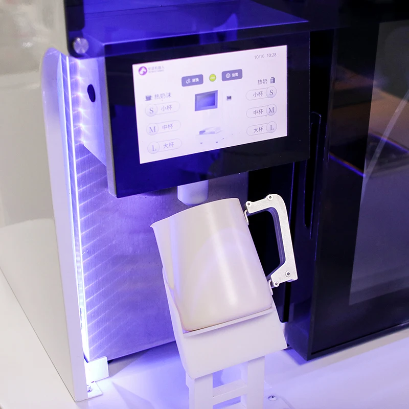 Commercial Indoor AI Intelligent Automatic Latte Coffee And Printing Coffee Machine Barista Coffee Robot