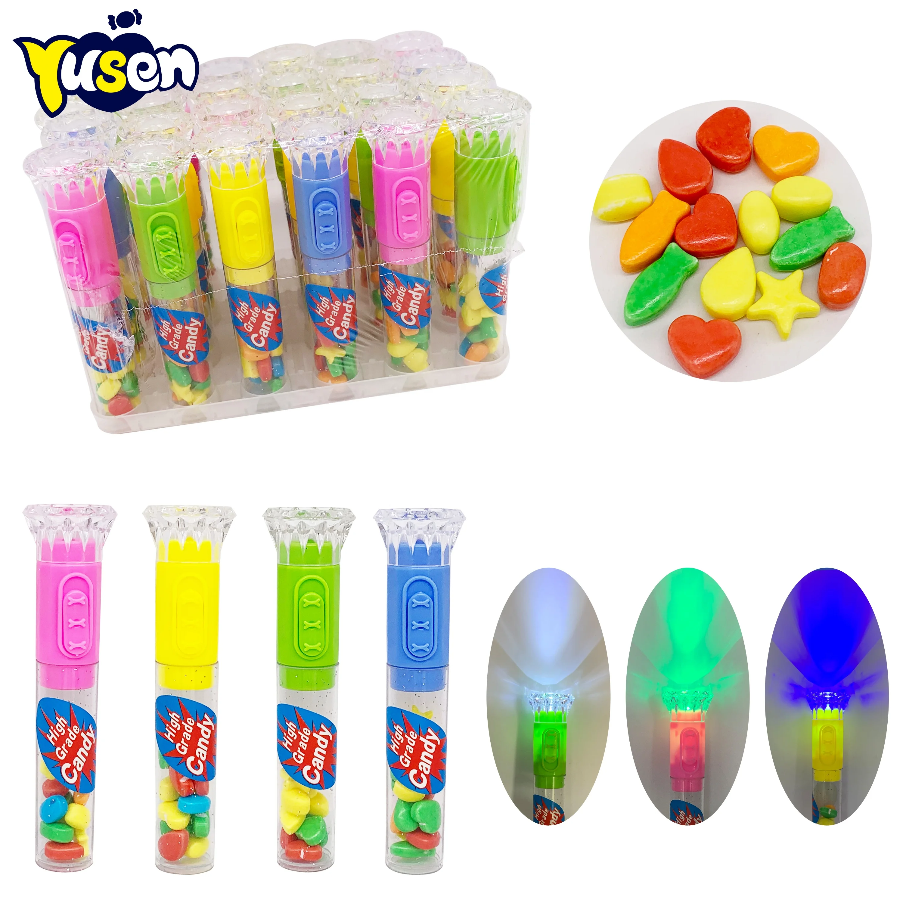 Wholesale Bags Packing Funny Cartoon Nipple Shape Toy Candy with Fruit Flavour Mini Music Bottle Bubble Gum