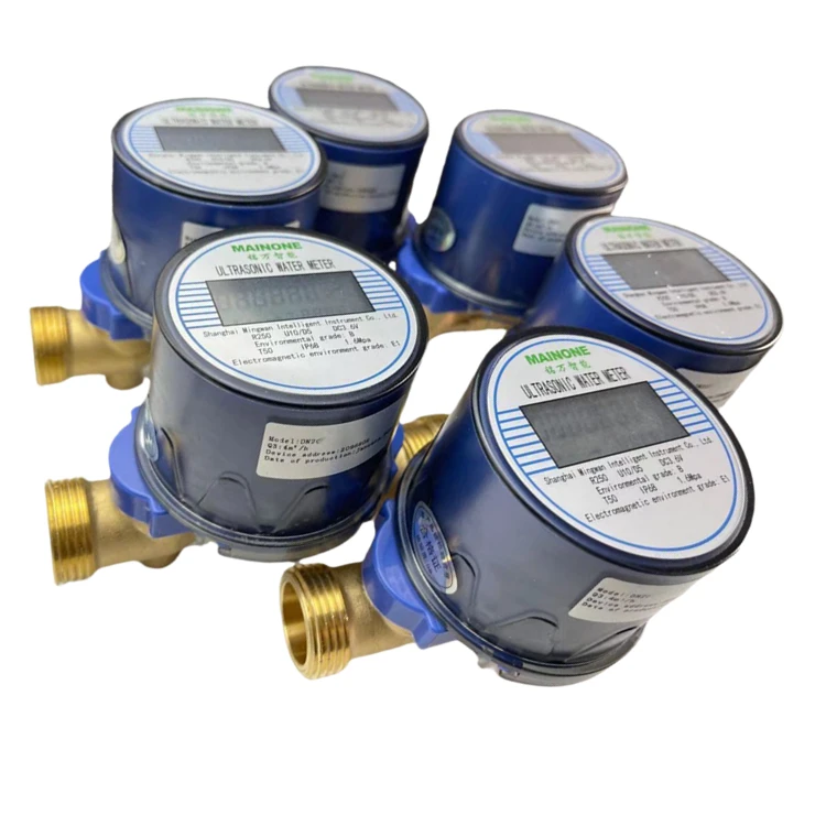 MAINONE mid water meter M-bus RS485 Pulse output LoRa  LoraWAN ultrasonic Water Meter 32mm accuracy R250 R400  AMR