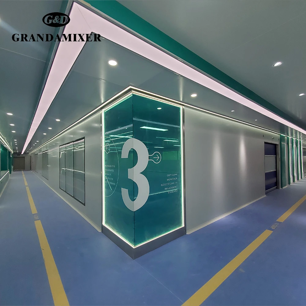 Factory Price Portable Cleanroom Project GMP Standard Customization ISO Class air shower clean room