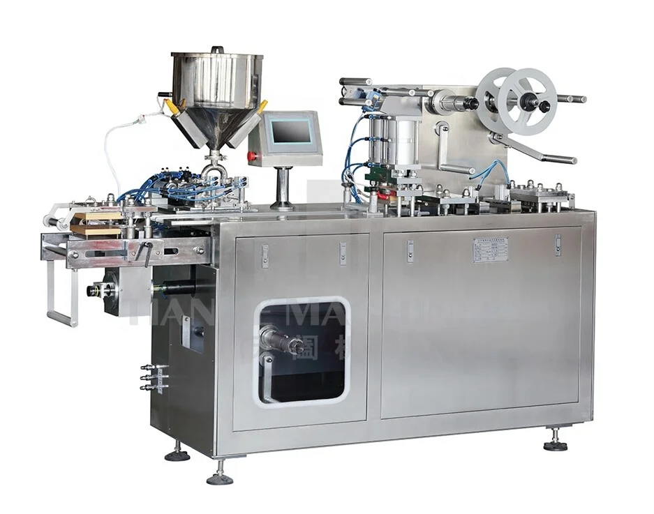 Liquid chocolate Alu ALu Blister Packing Machine for  liquid blister packaging heart shape pack