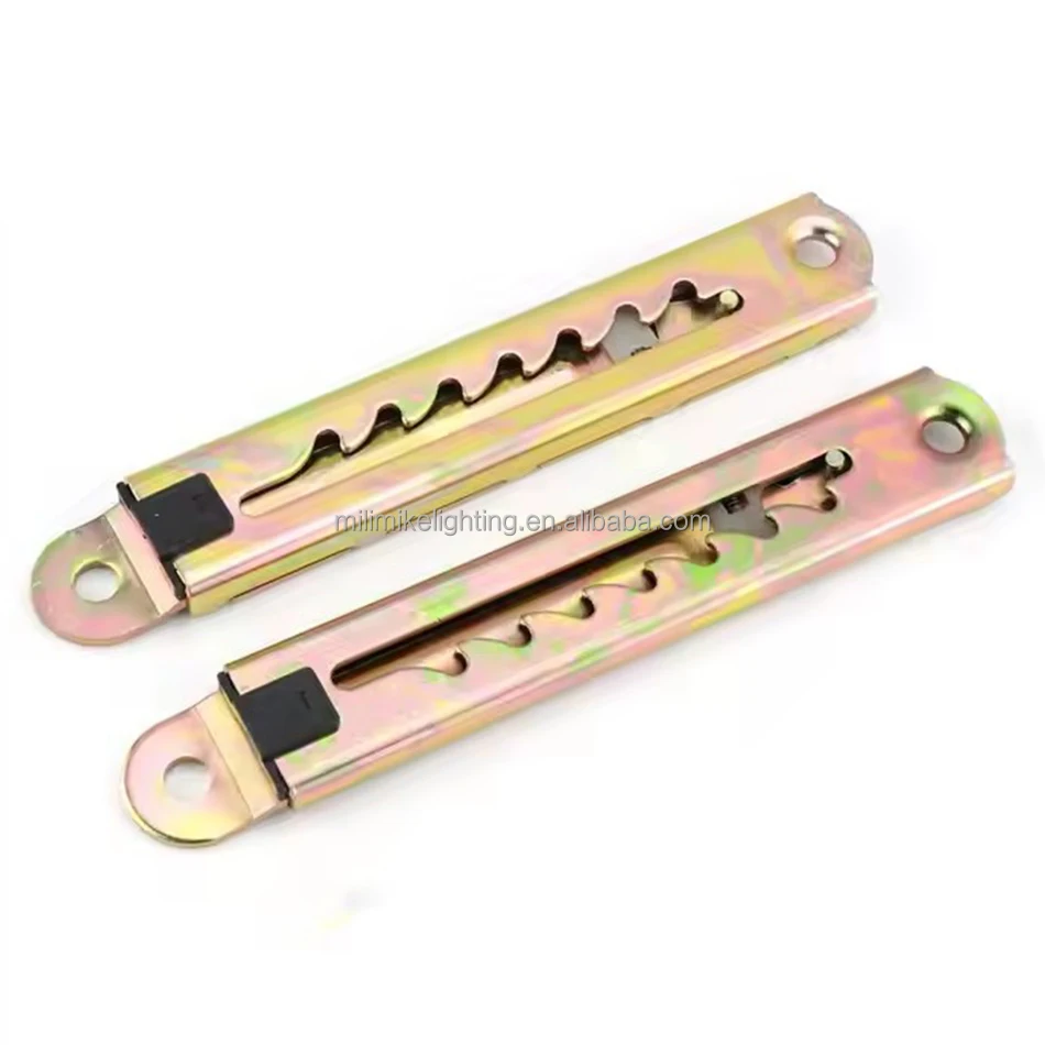 Reclining Sofa Pillow Seat Headrest Lift 7 Gears Connector Hinge Locking Hinges for Beauty Bed Headrest Hinge Sliding Table Rail