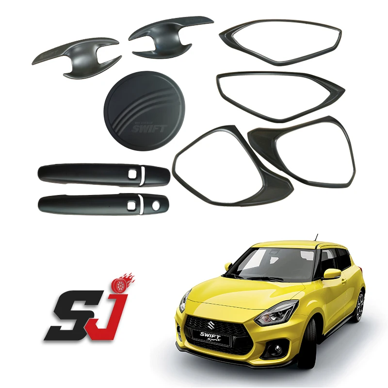 High Quality Automotive Accessories Combo Set Chrome Kit Garnish Set for suzuki swift body kit