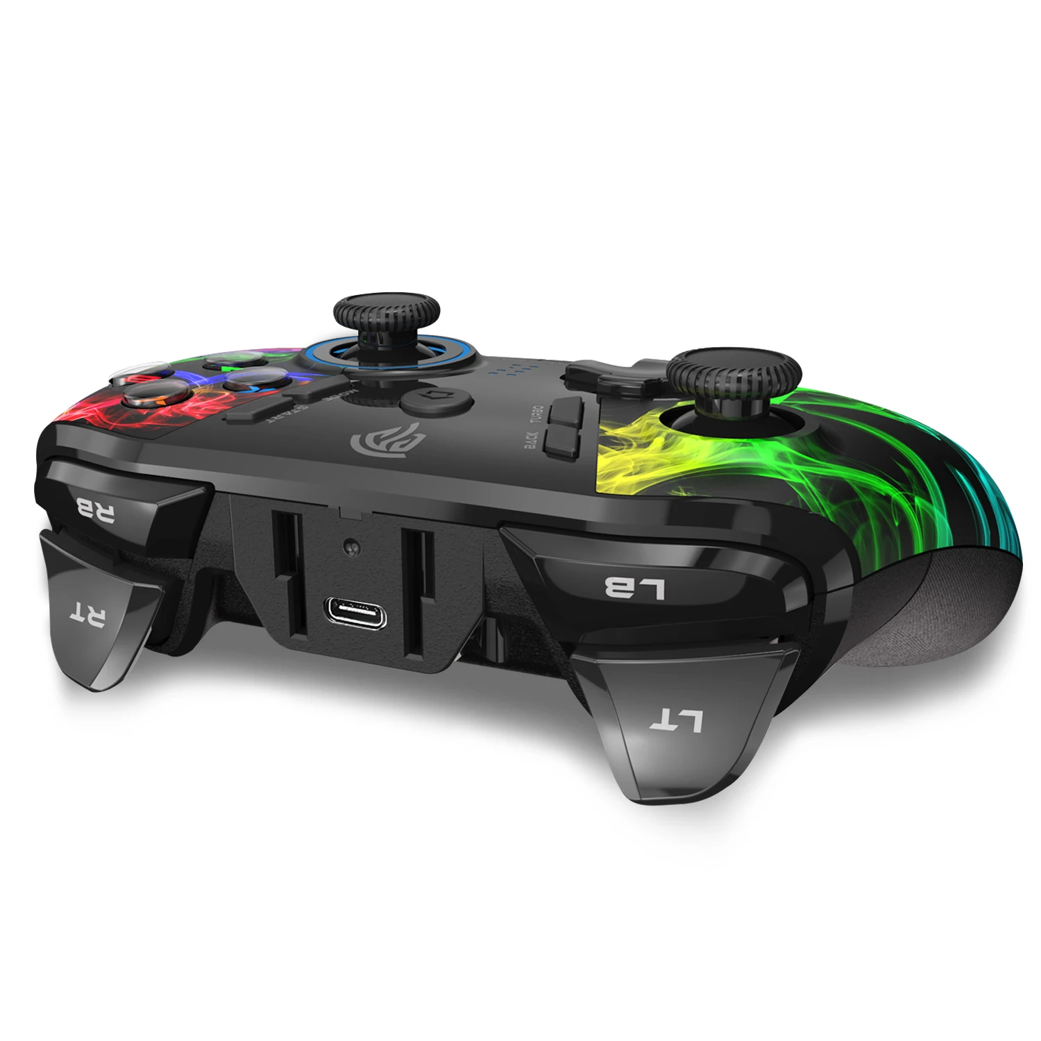 Amazon best-seller EasySMX gamepad ESM-9110 video game controller joystick design matt finish USB dongle for better game control