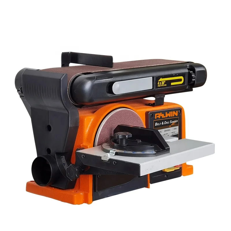 370W patent home use combo disc belt sander 4*36 lijadora de banda