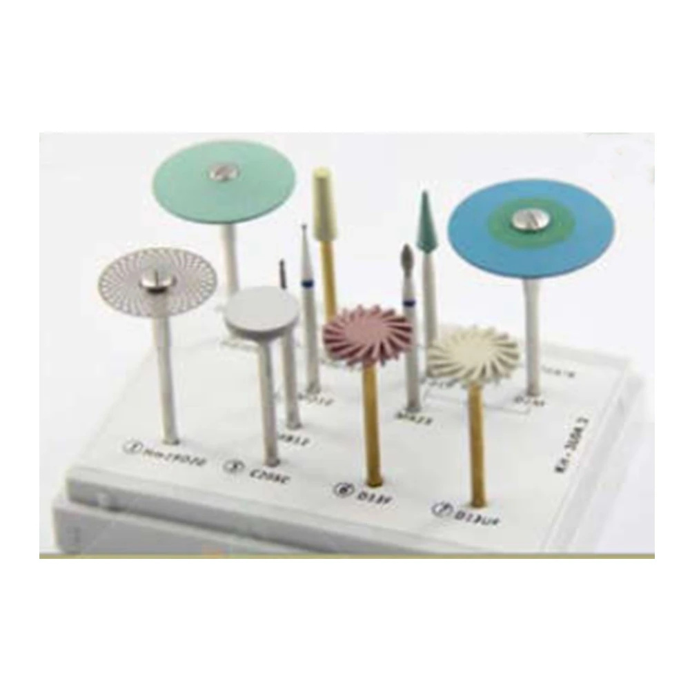 Dental Diamond Burs Grinding and Polishing Kit for Lithium Disilcafe HP Burs Kit