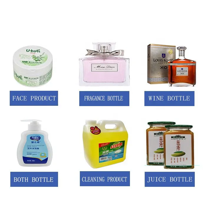 EP-511 Automatic flat bottle labeling machine , PET square bottle label applicator