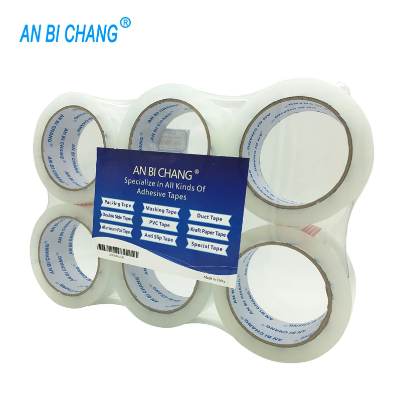 Custom Color Plastic Water Activated Bottle Flex Roof Christmas Sealing Vtm Safety King Packing Tape
