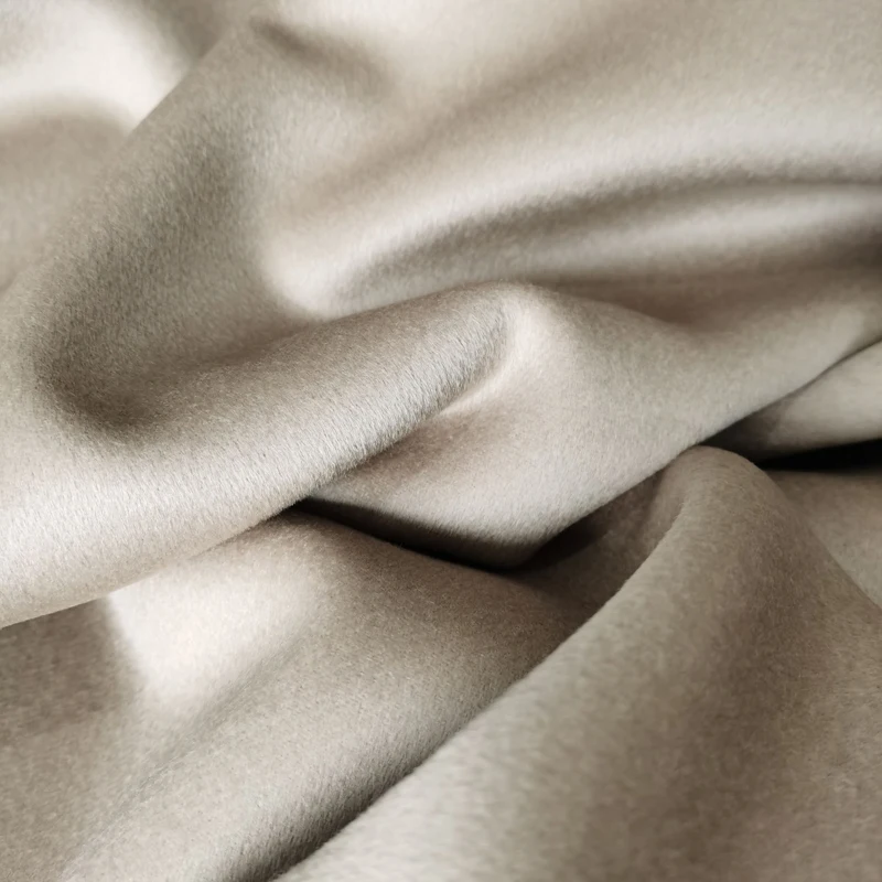 
 В наличии, Высококачественная двухсторонняя 145 см 800 г 100% шерстяная ткань, однотонная для зимнего костюма, верхняя одежда  