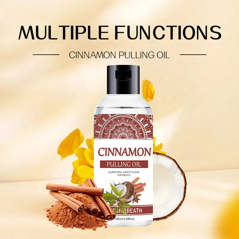 Gluta Booster Coconut Pulling Oil Essential Oil And Vitamin E Teeth-Friendly Whitening Freshing Mouthwash 100ml