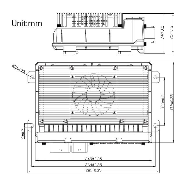 Automotive Driving Computing Platform AWU401 Car Computer Customization of Self-driving Vehicles Embedded AGX Xavier Module