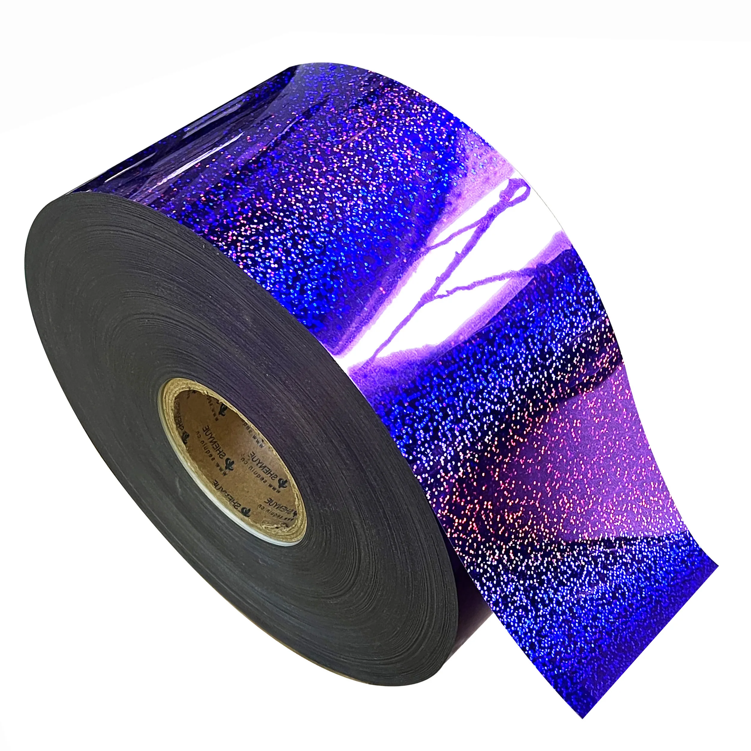 50mic 140mic 150mic 180mic multi-colored PET hotfix sequin film rolls spangle sequin hotfix
