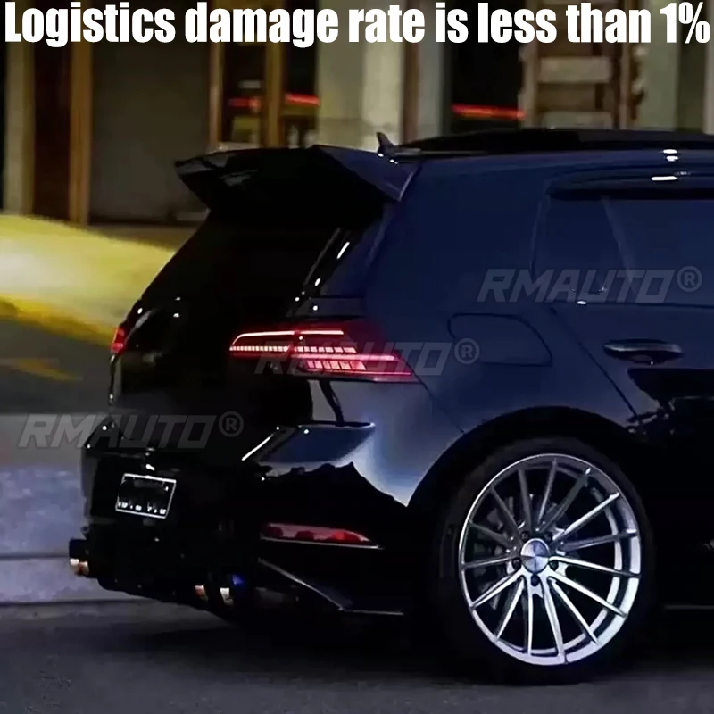 2013-2018 для Volkswagen Golf 7 MK7 TSi TDi GTI R GTD GTE стиль OSIR спойлер на крышу заднего багажника