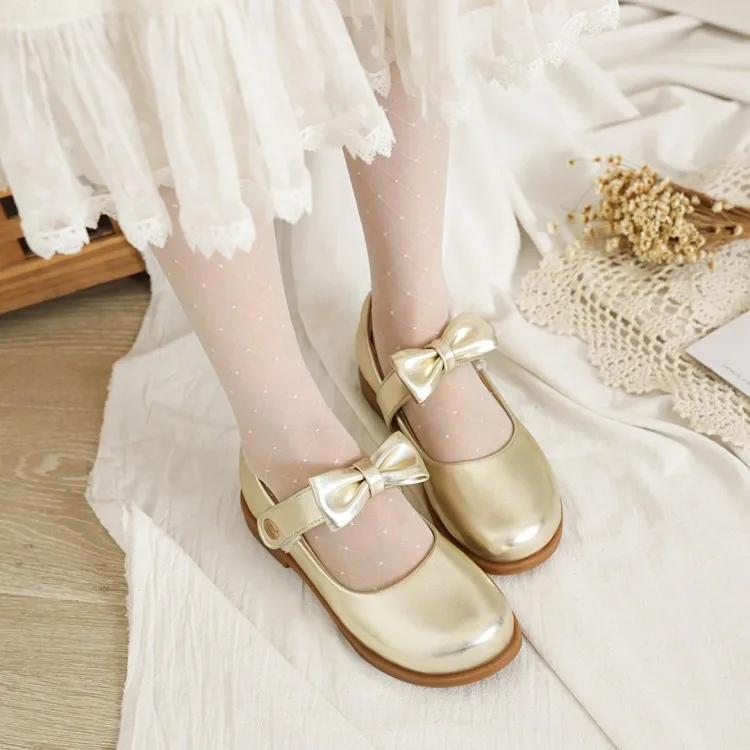 
Spring new low-heeled small leather shoes children princess shoe buckle belt fashion European and American wholesale 