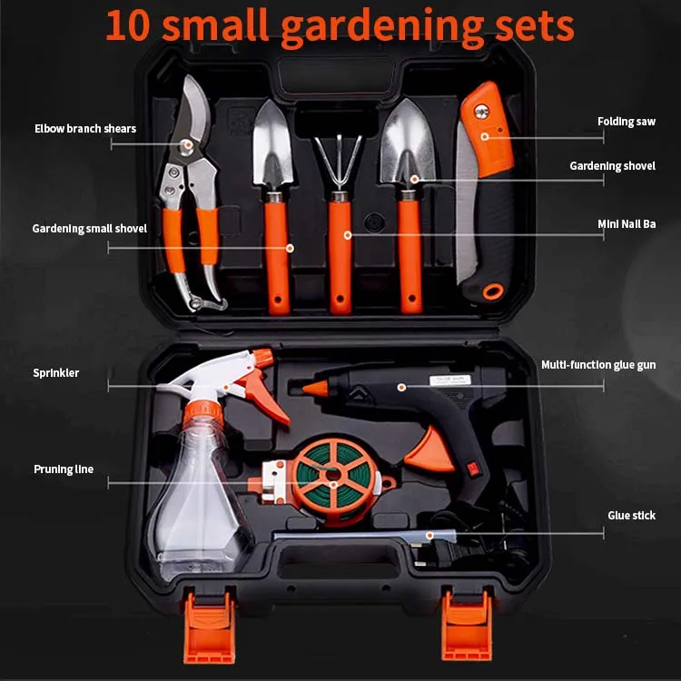 Hardware Toolbox 13 Pcs Garden Tools Combination Set Garden Tools Custom Logo