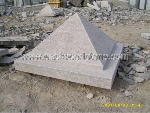 Колпачки для столбов из голубого камня