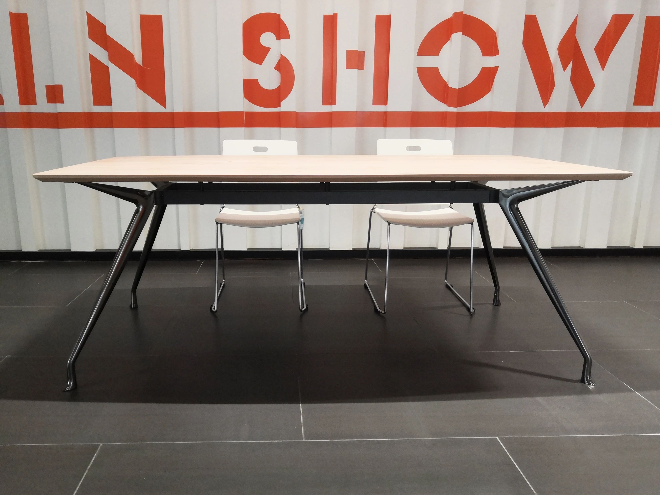 Free Custom 4,6,8,10 Seater Modern Office Furniture Wooden Office Meeting Room Table Conference Table