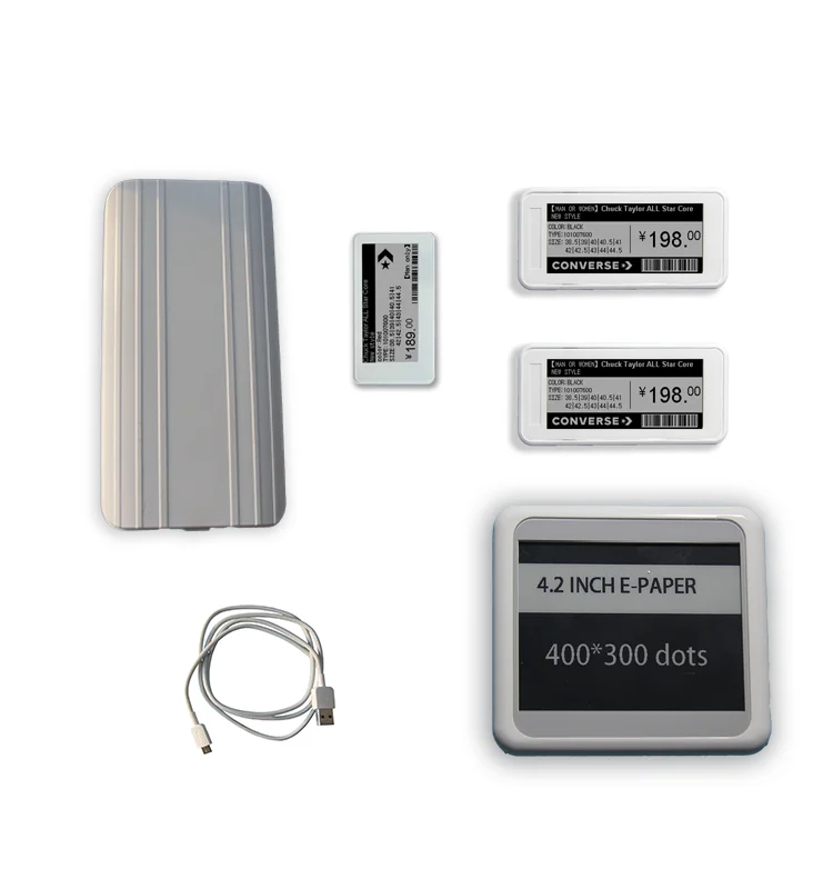 
3 colors E-ink Price Tag E-paper Display Wifi Electronic Shelf Label Demo Kit 