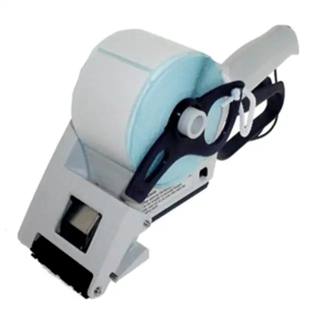 2021new arrival self-adhesive label hand-held manual barcode Label applicator labeling machine for sale with CE approved