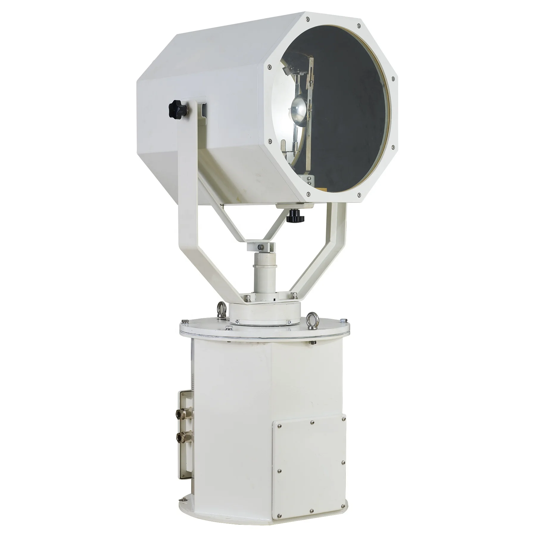 AC/DC 1000W Boat Searchlight with Controller TZ1-AN Sphericity Stainless Steel Body Mercury Xenon Lamp