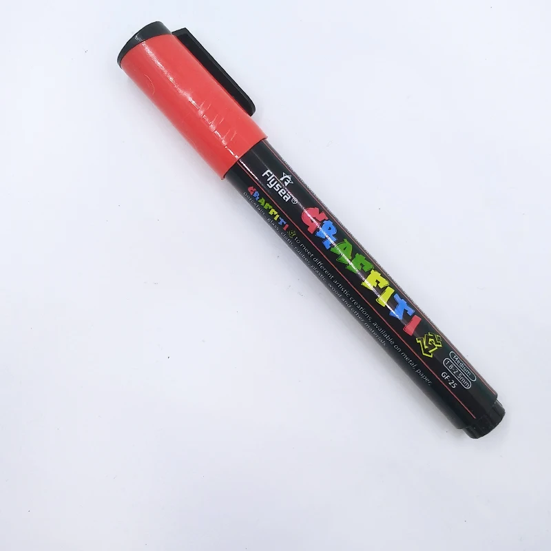 Medium Tip 12 Colors Water Based Ink Acrylic Paint Pen for Ceramic,Glass,Fabric