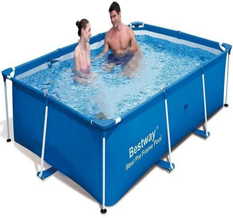 bestway 56411 3.0m x 2.01m x 66cm pvc material family fun removable outdoor swimming pool