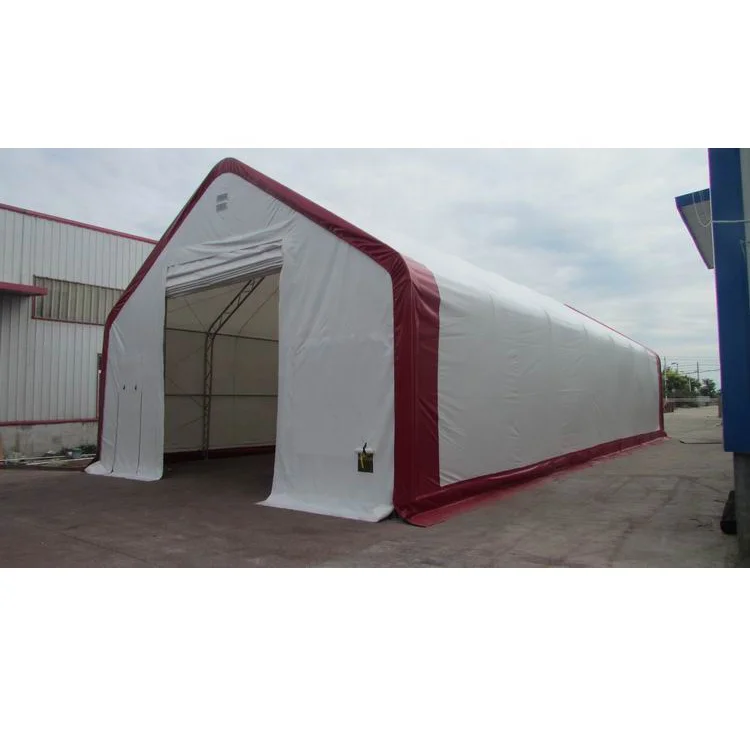 Waterproof Heavy Duty Industrial Double Truss Buildings Shelter