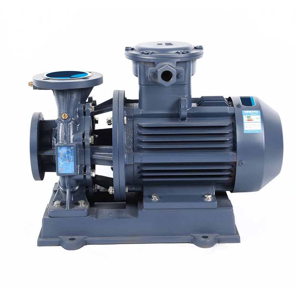 ISWB Copper Core Motor Horizontal Explosion Proof Pipeline Centrifugal Pump