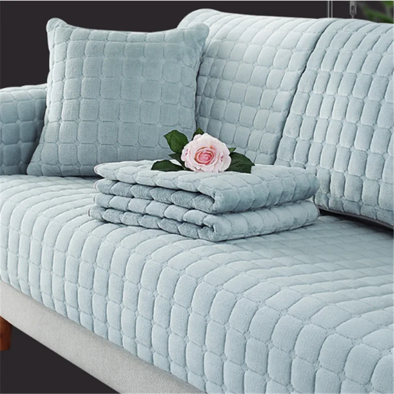 Warm and high-end Couch Protector Quilted Cover Water Resistant Non-lip Sofa Covers cushion