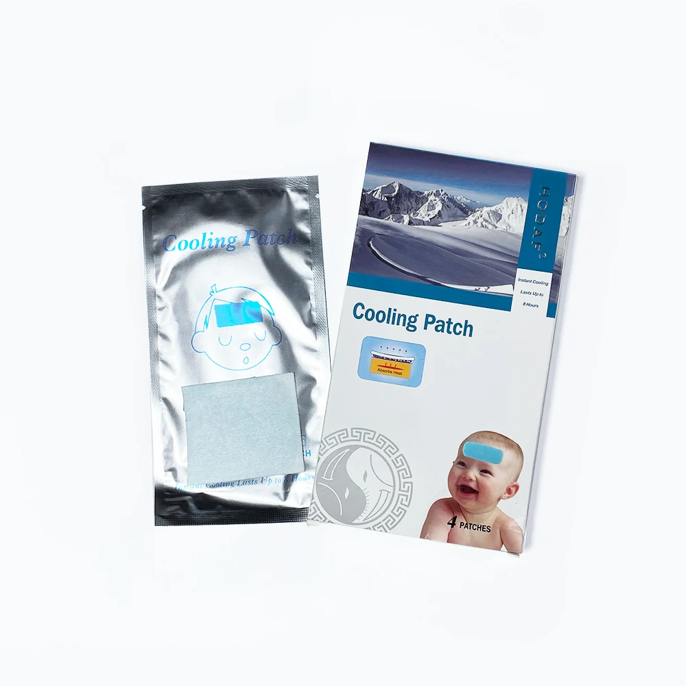 Manufacturer Wholesale Hydrogel Fever Reducing Cool Patch Cooling Gel Fever Patch