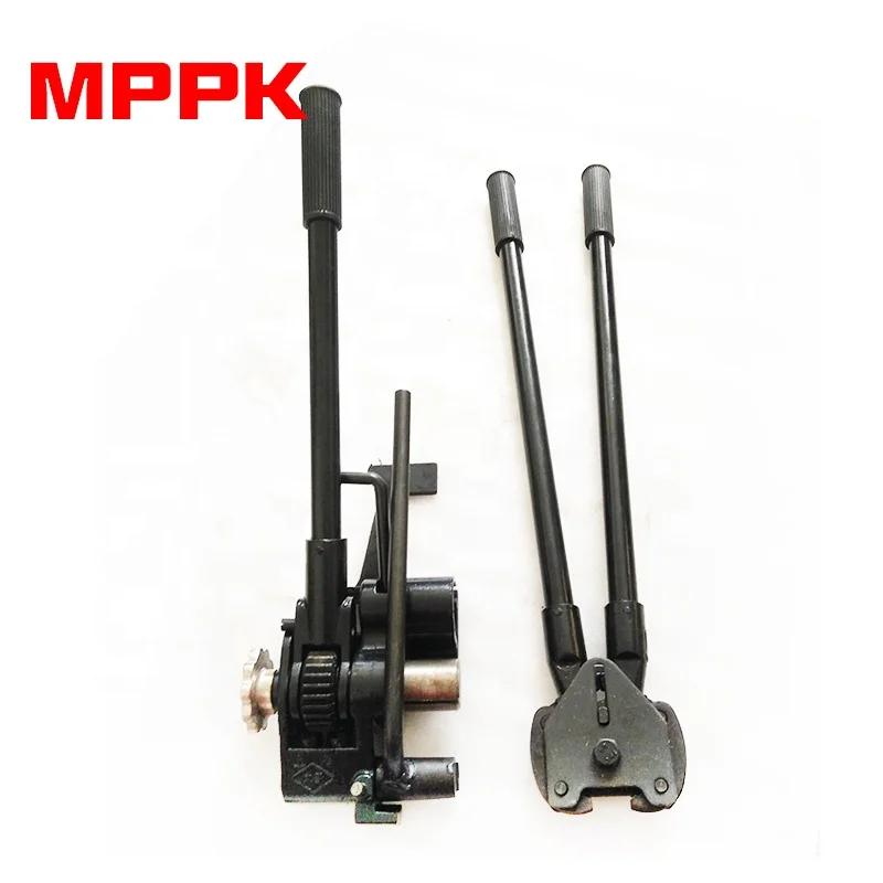 Tensioner Sealer Set Manual 32mm Steel Band Strapping Tool with Buckle