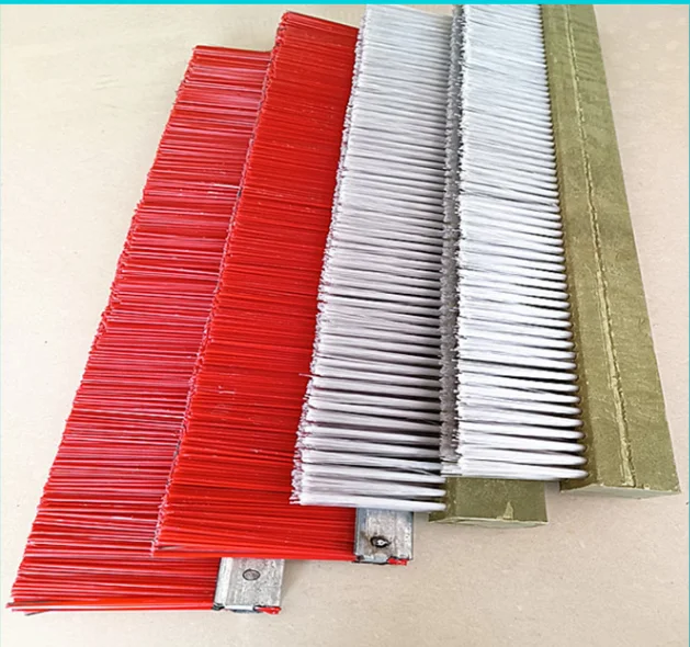 PP/Nylon Plus Steel Wire Concrete Block Strip Brush For Brick Machine