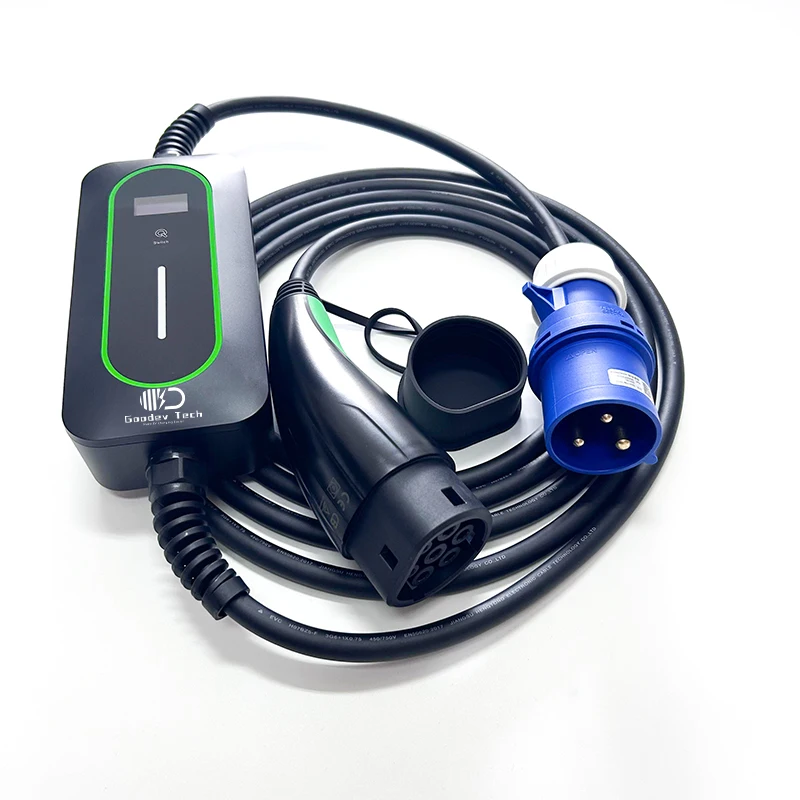 Level 2 Home Electric Car EV Charger 13A 16A 32A 40A 3.7kw 7.4kw 9kw For EV Home Charging