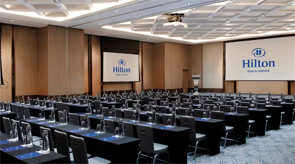 Hilton Hotel Furniture Hall Banquet Furniture Fabric Metal Vinyl Banquet Chair Hall Furniture