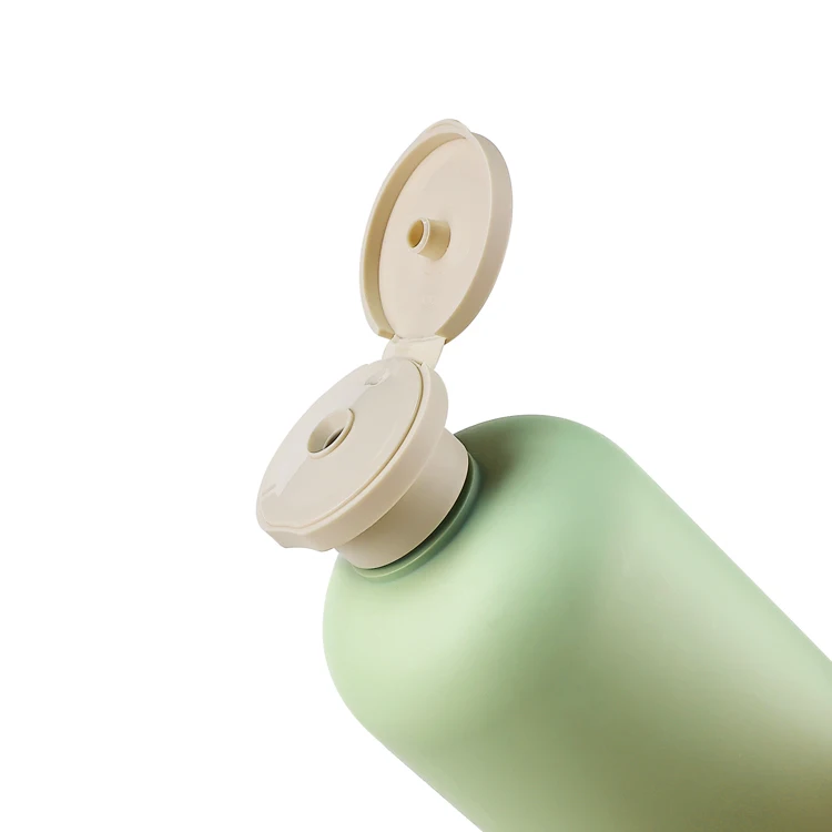 100ml 200ml 300ml 500ml cosmetic green frosted sunscreen squeeze shower gel body wash shampoo lotion pump hdpe plastic bottle