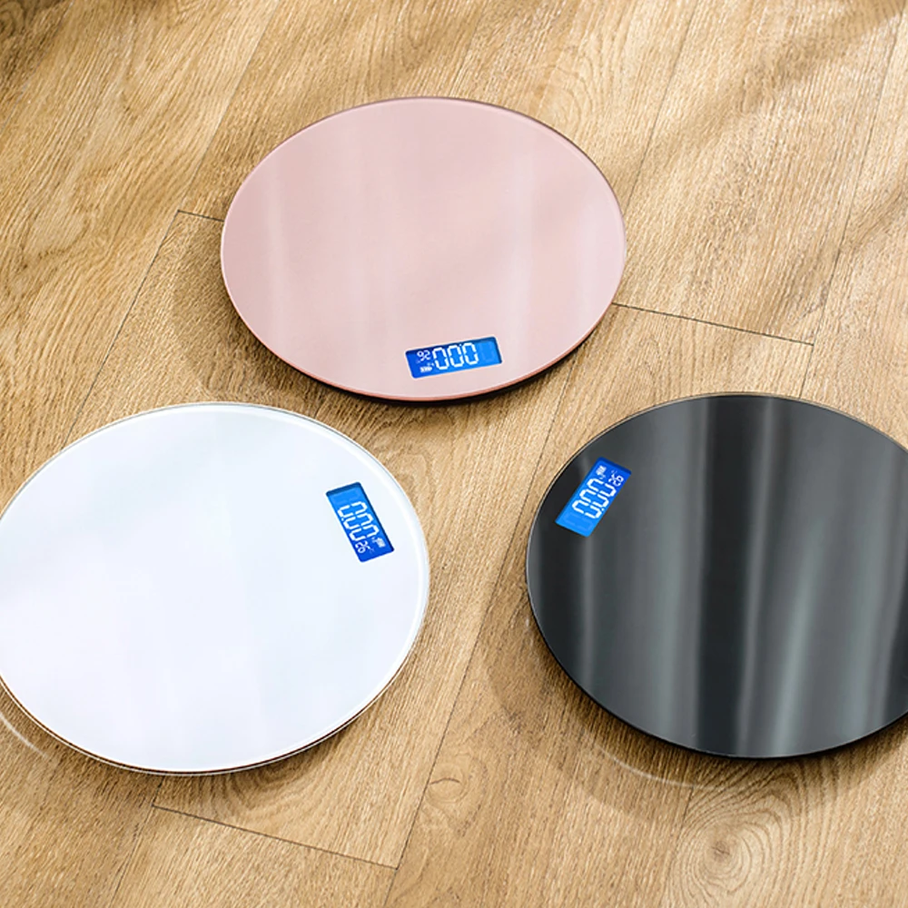 BL-1602 2022 New design Bathroom Household Round Electronic Scale Colorful Round Digital Scale Cheap Price