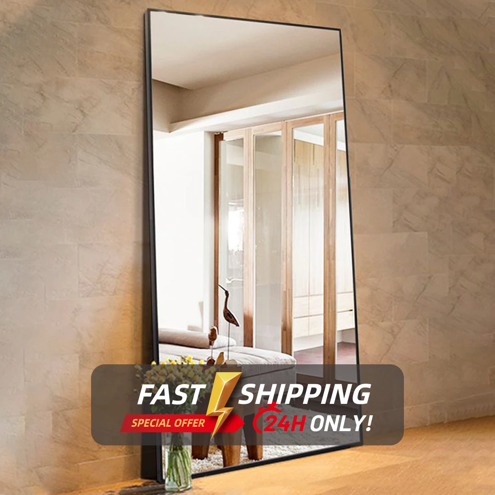 Custom long size full body infinity mirror lighted salon mirror decorative light mirror for sale