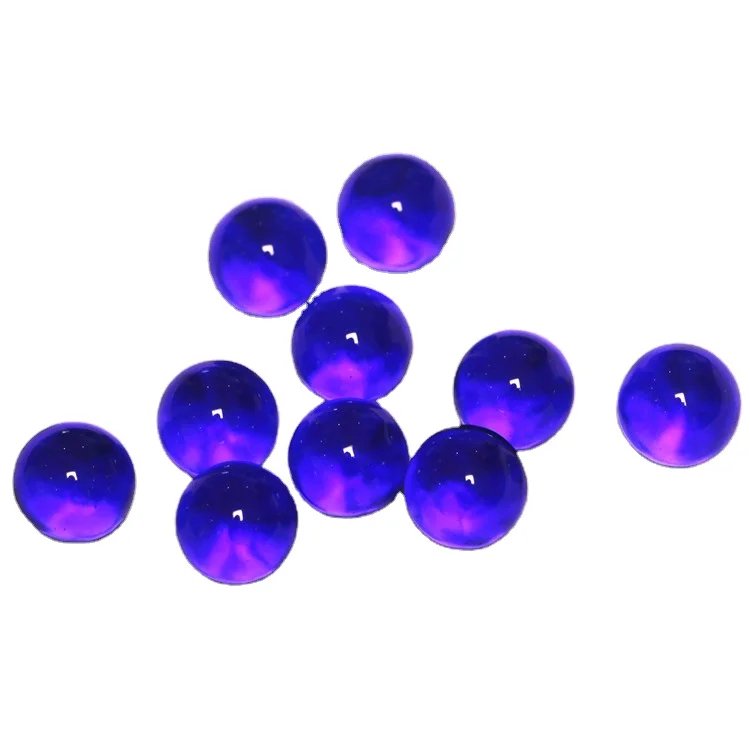 Прозрачный круглый стеклянный мраморный шар для