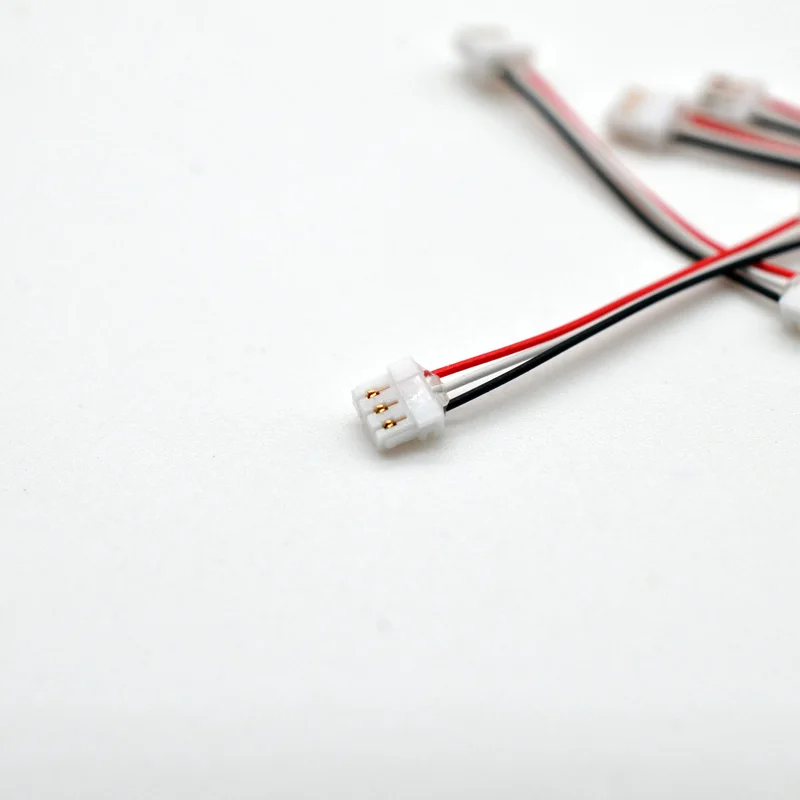 Customize JST 0.8,2,3,4,5,6,7,8,9,10pin 2mm computer assembly male connector plug wire harness for electronic