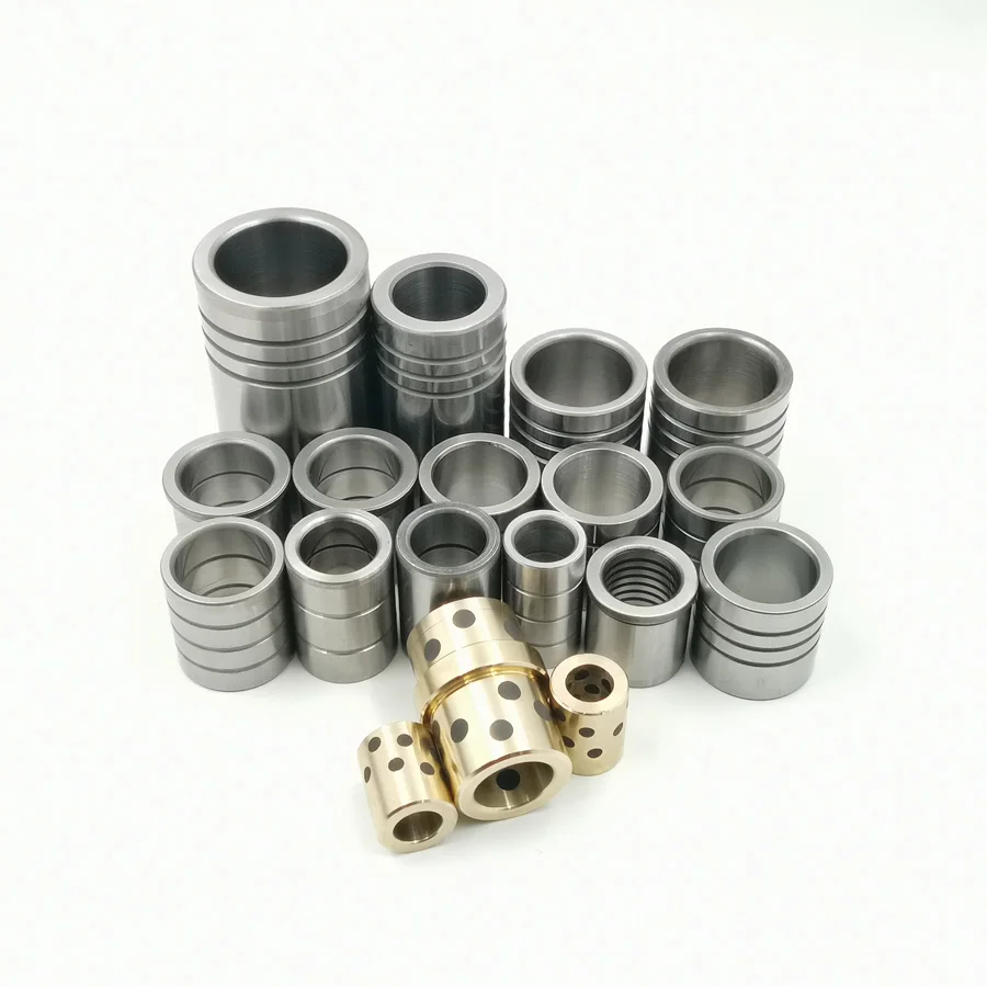 Bronze Spb Alloy Plug Graphite Bearing For Injection Mold Machinery Bushing