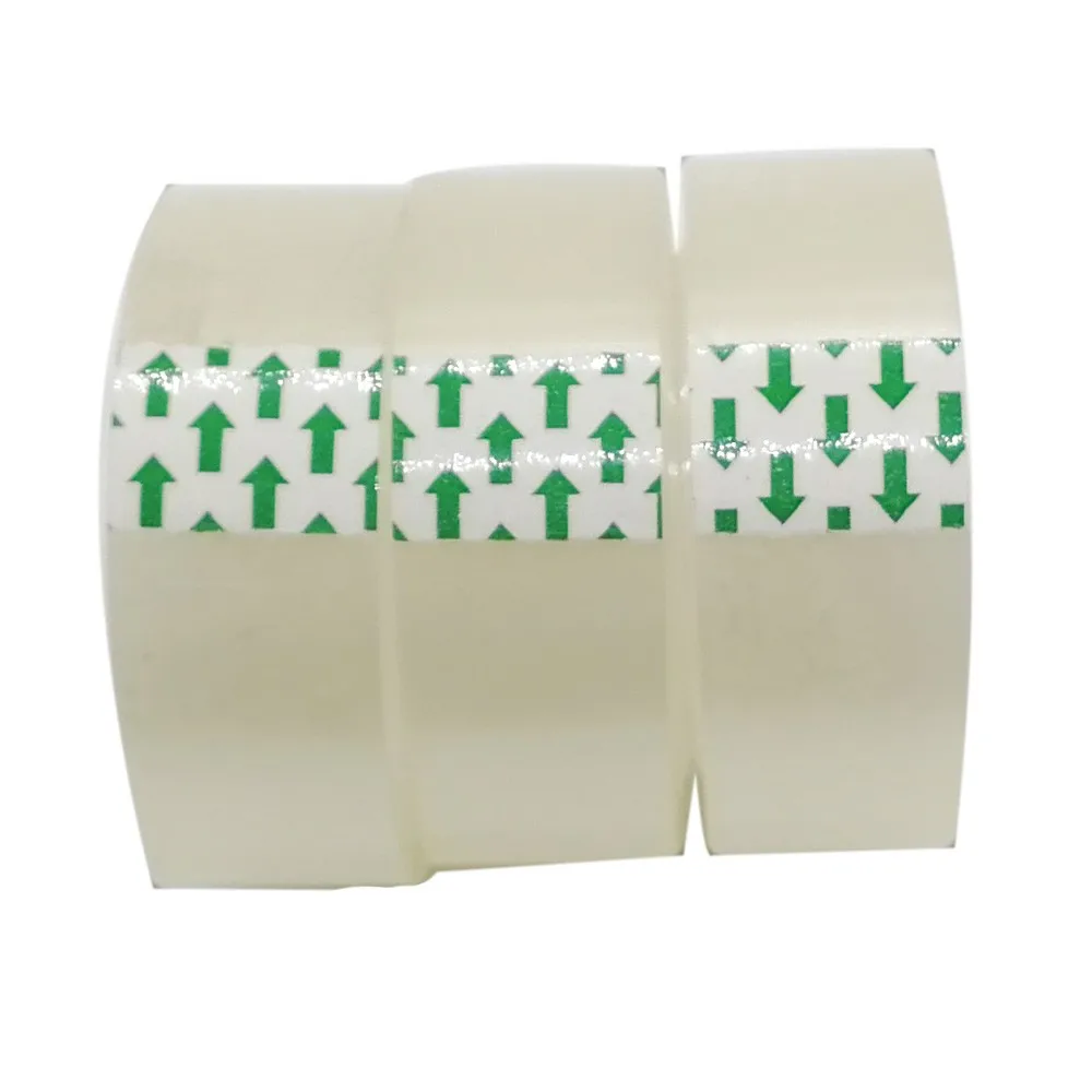 Канцелярская лента, Прозрачная Клейкая Лента bopp, продажа упаковочной желтоватой ленты