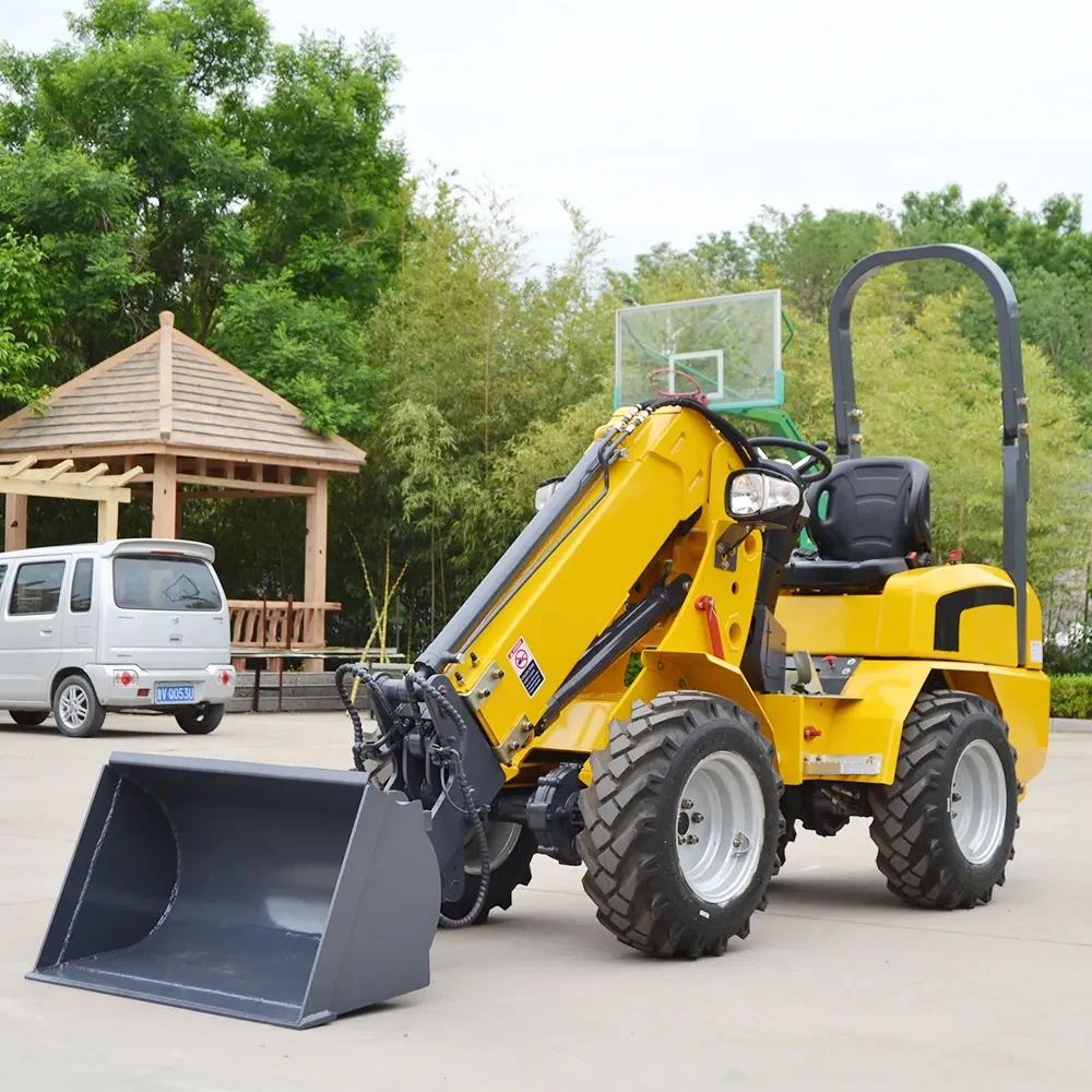 diesel Wheel Loaders Mini Articulated Front End Loader Excavator Mini Loader For Sale Price