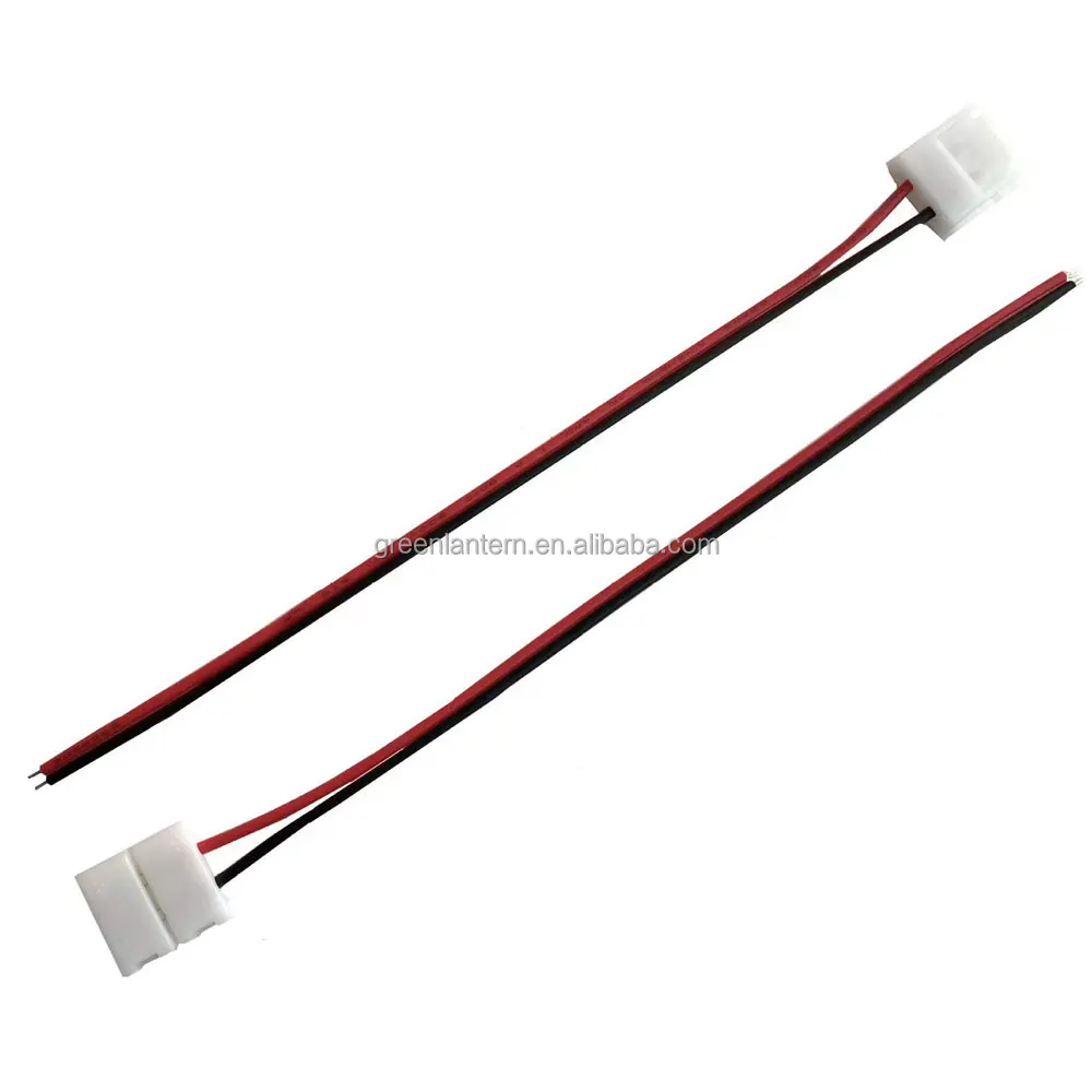 SMD 2835 5050 WS2811 WS2812B Single Color RGB Full Color LED Strip Light Accessory Extension Cable Quick Wire Connector