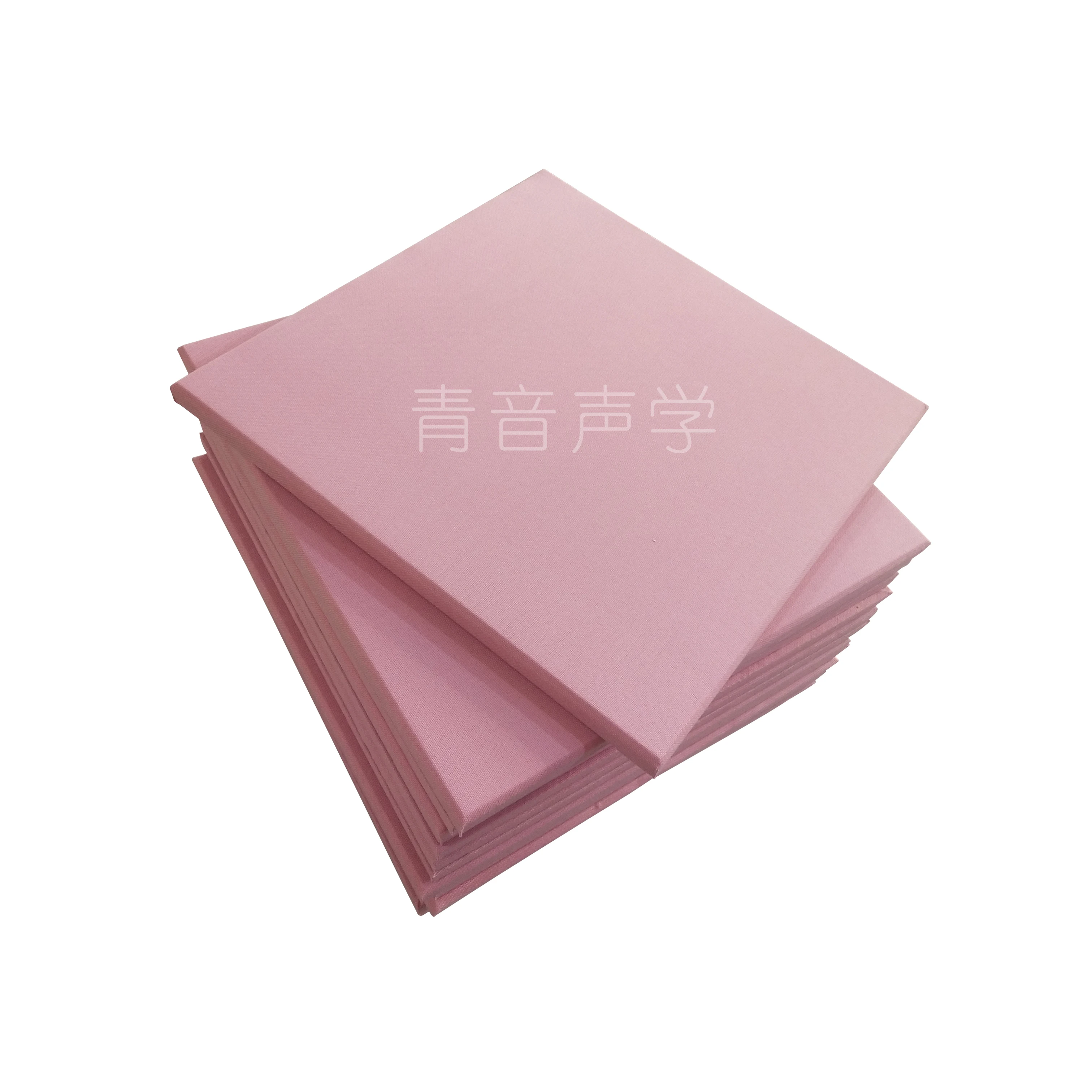 New Design Soft Package Fabric Wave Curved Acoustic Fiberglass Panel Cinema Flexible Acoustic Panel