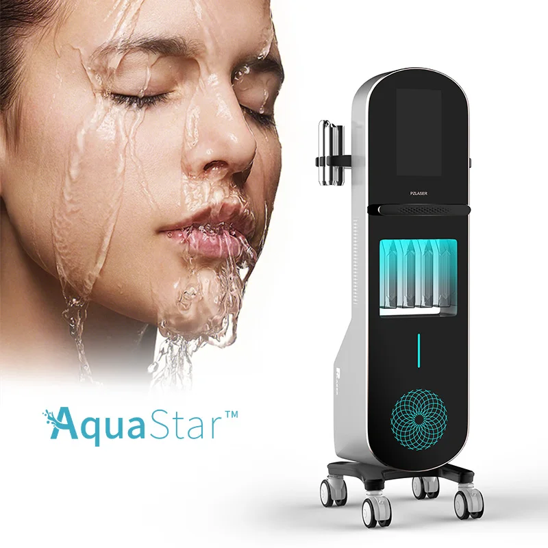 PZLASER лучшие продажи гидро 10 в 1 H2o гидро-мезотерапия для лица аппарат глубокой очистки гидро-дермабразия