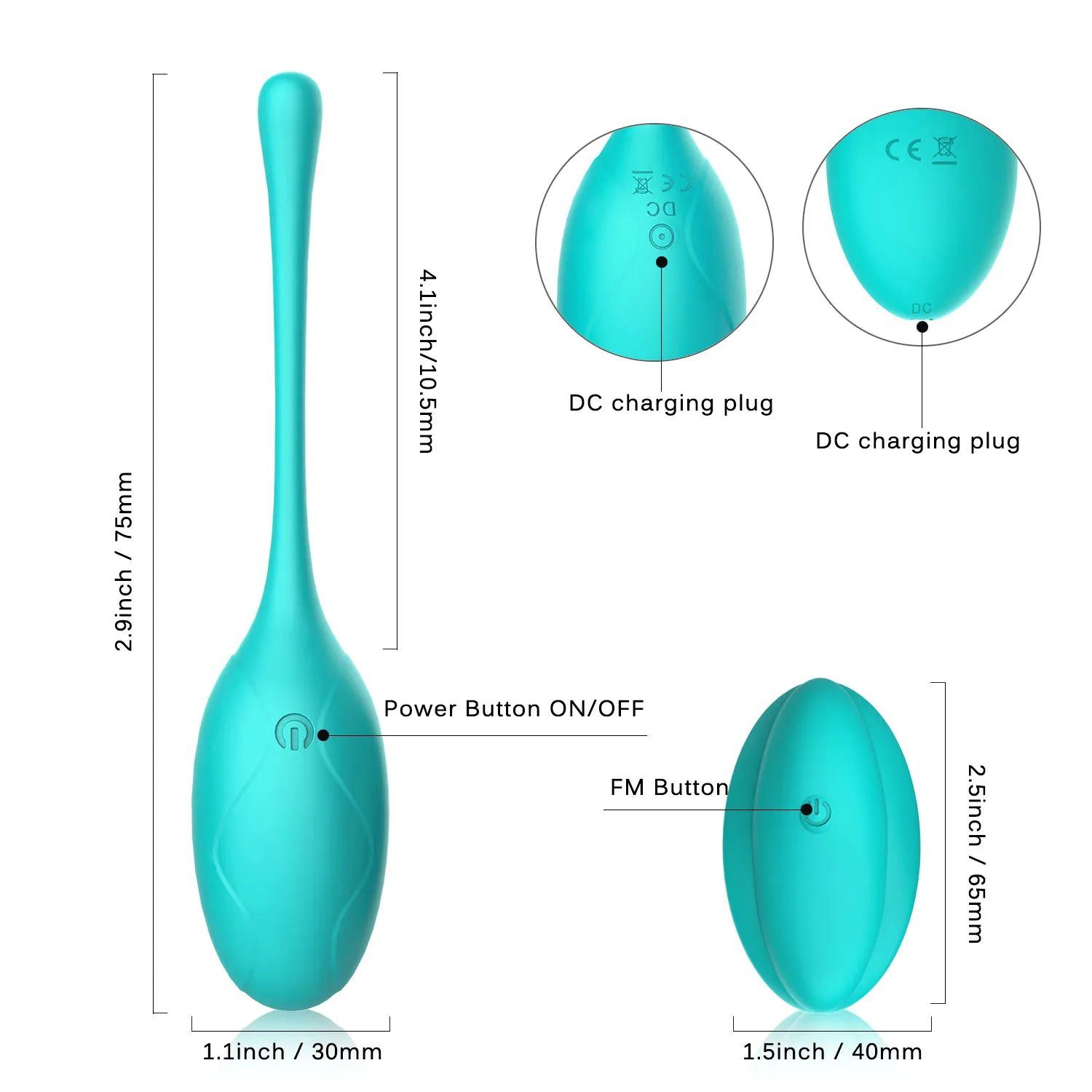 WINYI Adult Silicone Remote Wireless Love Toy Vibrator Sex Toys Egg Vibrator For Female Pussy