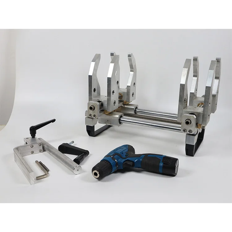 MM-Tech 63-125mm Plastic Fusion Pvdf Pipe Spigot Joint Prisma Jig Socket Fusion Welding Machine