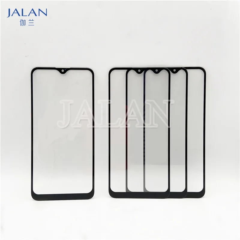 5PCS High quality Front Glass with oca film for Redmi 8 Glass Changed LCD Display Outer Glass Lens Cover Phone Repair